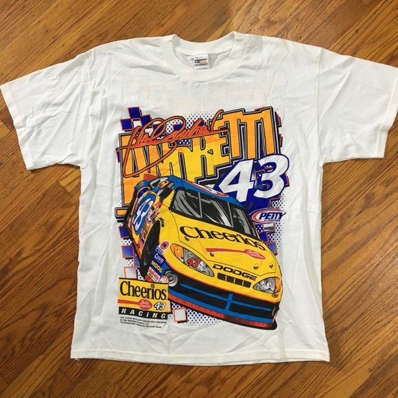 Checkered Flag Sports Other - John Andretti NASCAR T Shirt #43 NWOT Rare